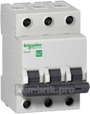 Автомат Schneider electric Easy9 ВА 3П 32А c 4.5кА