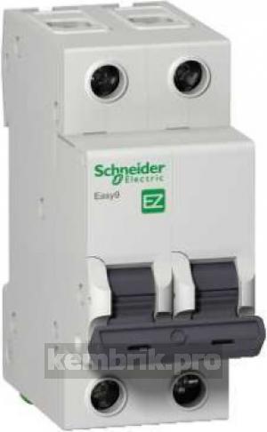 Автомат Schneider electric Easy9 ВА 2П 32А c 4.5кА
